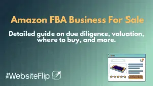 Amazon FBA Business For Sale