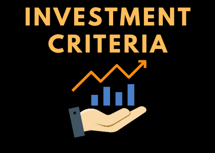 Investment Criteria