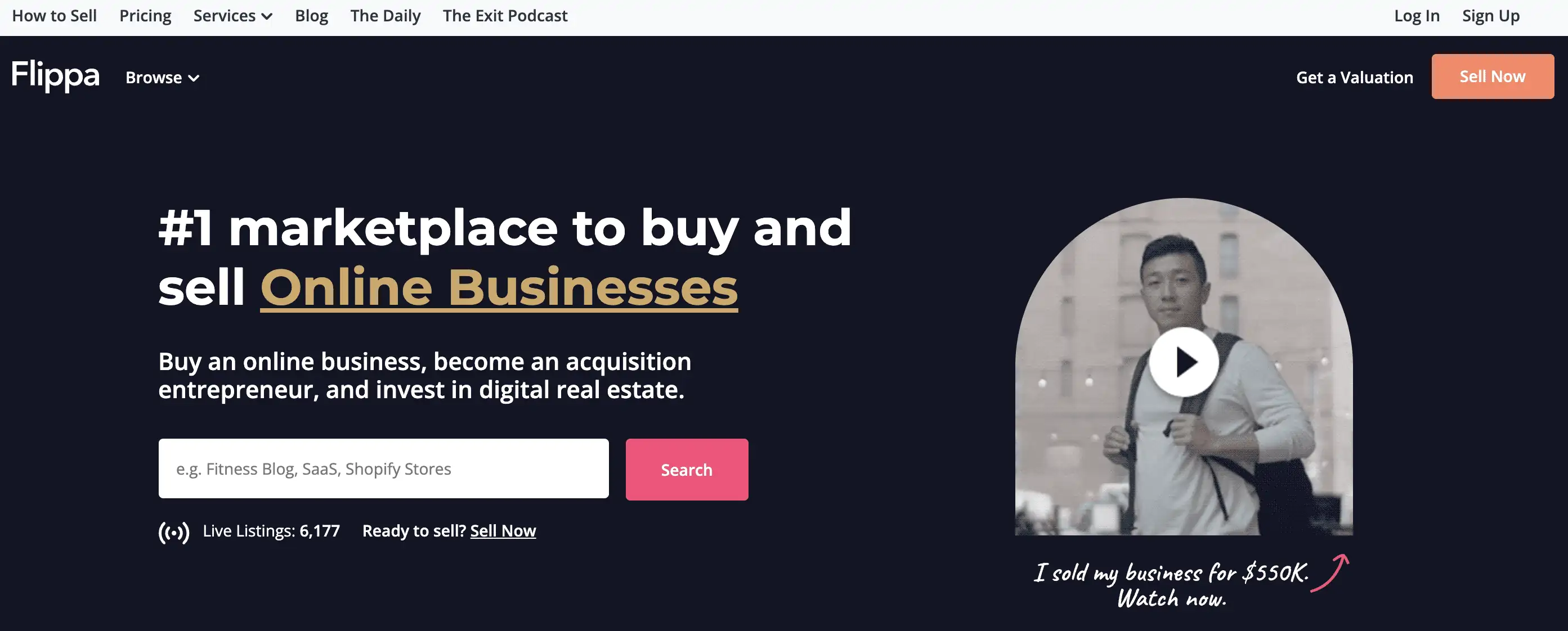 flippa marketplace