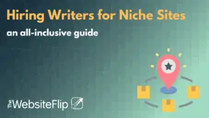 Hiring writers for niche sites